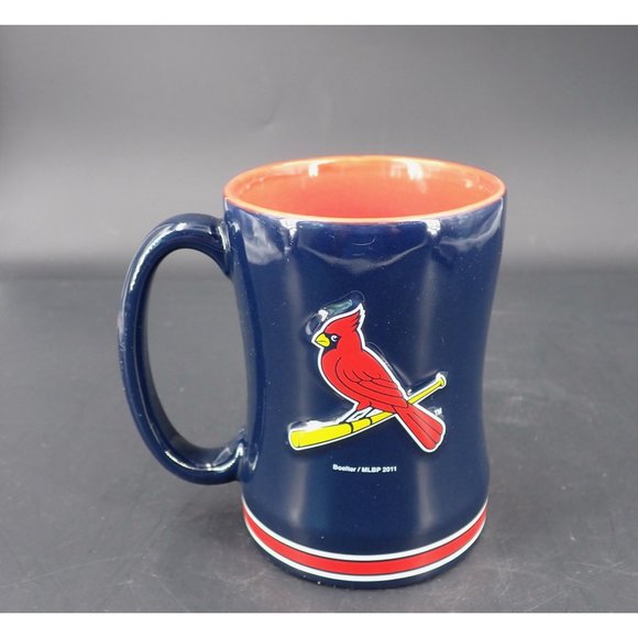 Major League Baseball Official St Louis Cardinals Coffee Cup signed Boelter 2011 - Picture 2 of 4